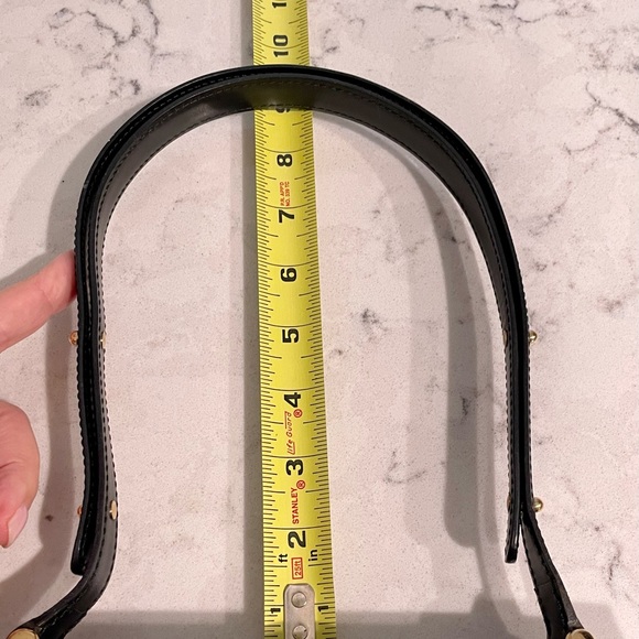 Louis Vuitton Black Tilsitt Bag circa 1988 EUC! - Picture 10 of 16